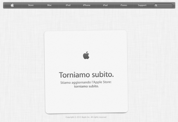 Evento Apple: l’Apple Store va offline… arrivano i nuovi prodotti!