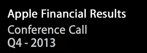 Conference Call: ecco i risultati finanziari di Apple per il Q4 2013