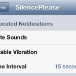 Rendi meno noiose le notifiche push con SilencePlease – Cydia