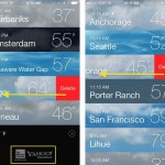 Come vedere il meteo di tutte le località aggiunte su iOS 7