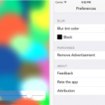 Blur, applichiamo l’effetto sfocato ai nostri scatti e creiamo i nostri sfondi per iOS 7
