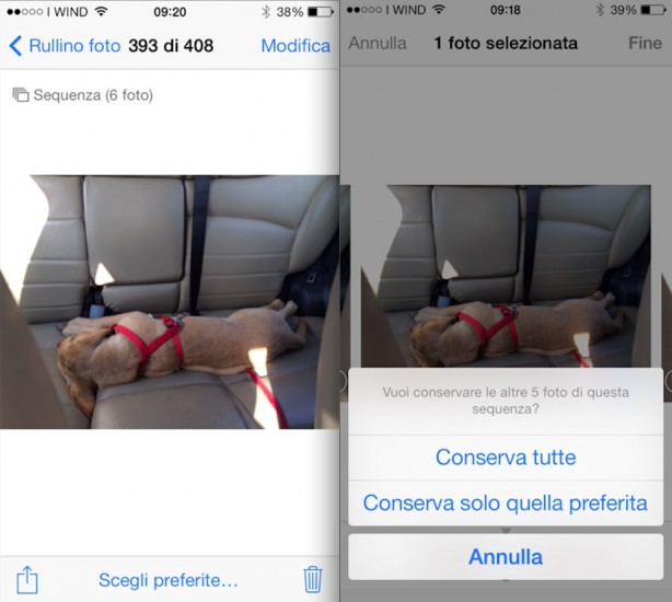 Modalità Burst: con iOS 7.0.3 è più facile scegliere la foto preferita