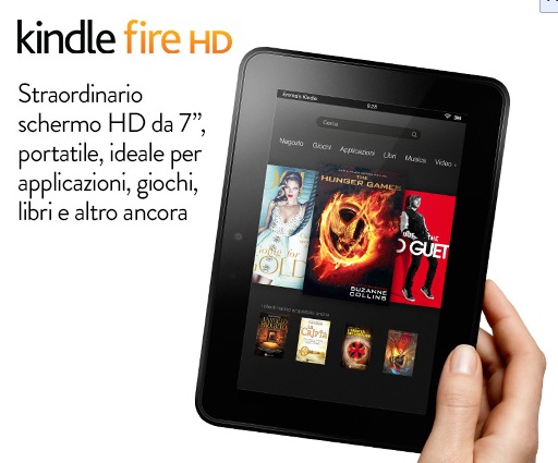 Super offerta su : Kindle Fire HD da 7 al prezzo di 139
