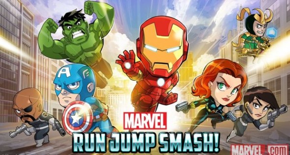 Annunciato Marvel Run Jump Smash! per iPhone