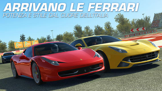 Arrivano le Ferrari in Real Racing 3!