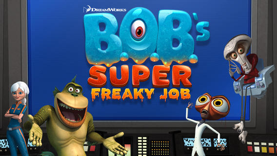 Lavoro Super Freaky di B.O.B: un divertente puzzle game da DreamWorks