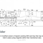Apple brevetta il vano SIM che si apre con i magneti