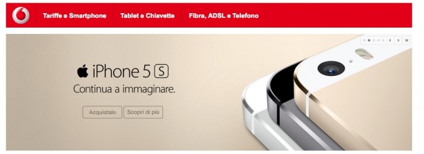 iPhone 5s e iPhone 5c: ecco tutte le offerte di Vodafone