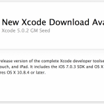 Apple invia Xcode 5.0.2 GM agli sviluppatori