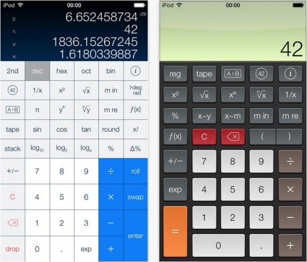 PCalc - The Best Calculator iPhone pic0