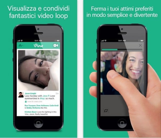 Vine: aggiunto il supporto all’italiano