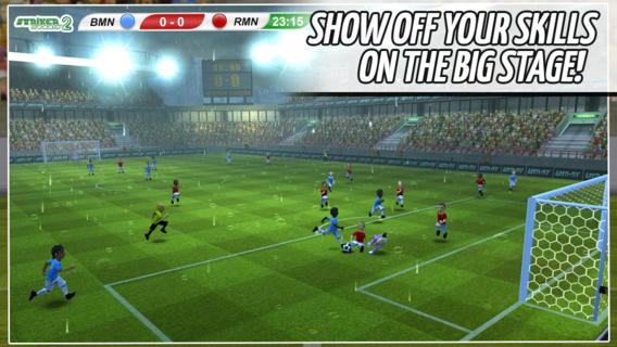 Striker Soccer 2 iPhone pic1