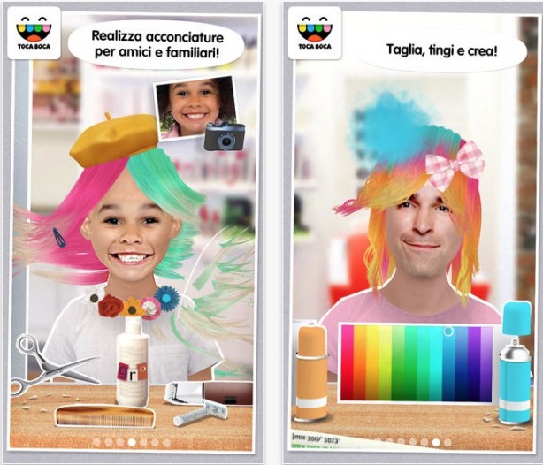 Toca Hair Salon Me: il salone di parrucchiere sul tuo iPhone
