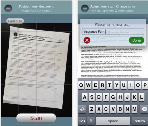 AirScan, l’app gratuita per usare l’iPhone come scanner
