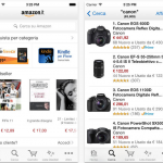 Amazon aggiorna la sua app con una nuova grafica
