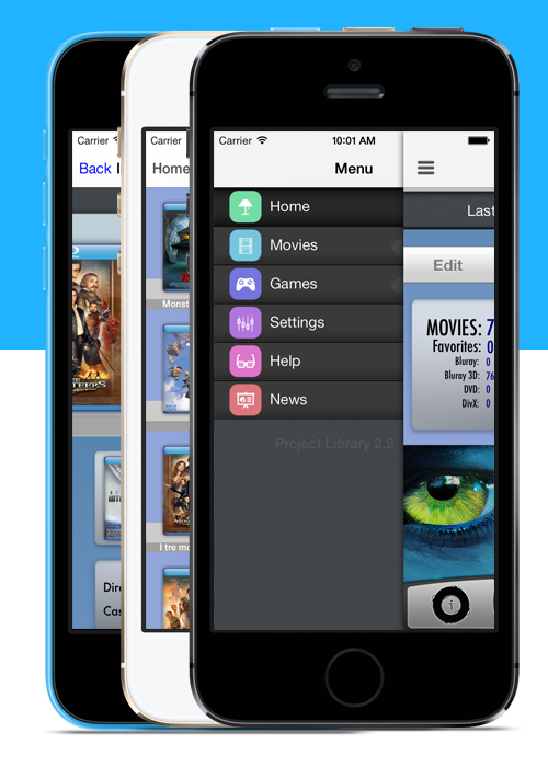 Project Library si aggiorna con la grafica di iOS 7