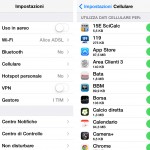 Come disattivare i dati cellulare, solo per specifiche applicazioni, in iOS 7 – Noob’s Corner