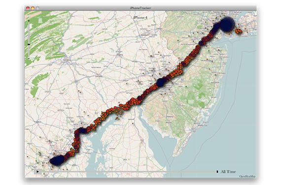 iOS Tracking GPS