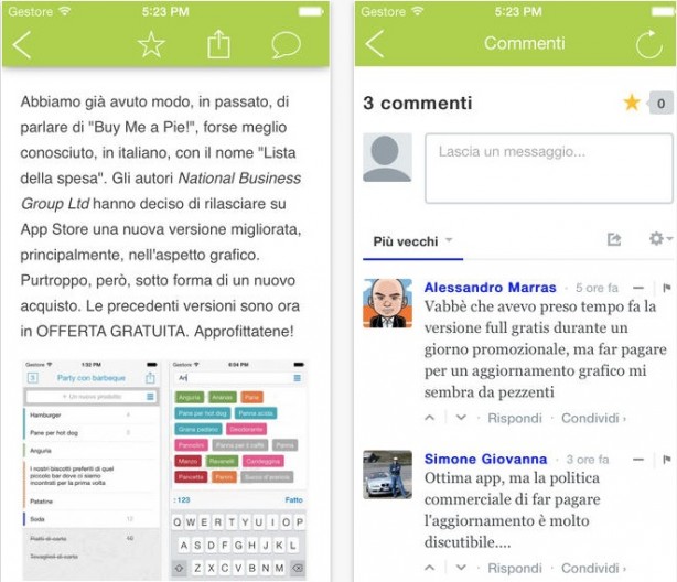 iphoneitalia app