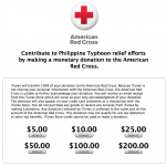 Apple invita gli utenti iTunes a donare per aiutare le vittime dell’uragano nelle Filippine