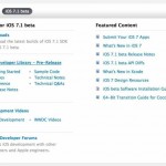 Apple rilascia iOS 7.1 per gli sviluppatori!
