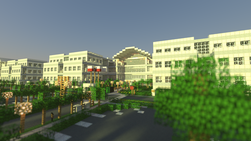 Il quartier generale di Apple ricreato in Minecraft