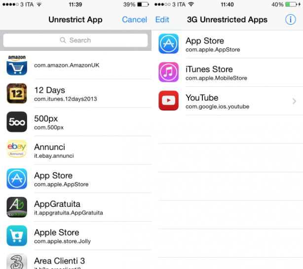 3G Unrestrictor si aggiorna e ora funziona anche su iOS 7 e iPhone 5s – Cydia