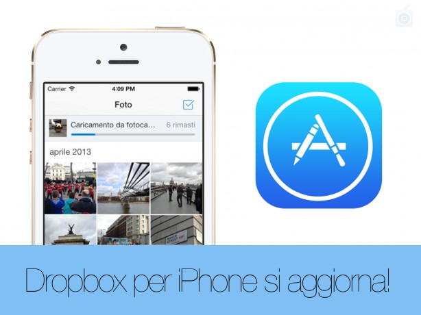 Dropbox per iPhone si aggiorna con importanti novità