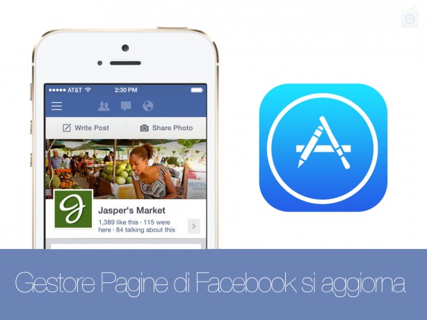 Facebook ottimizza il Gestore Pagine per iOS 7