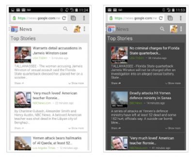 Google aggiorna la web app di Google News