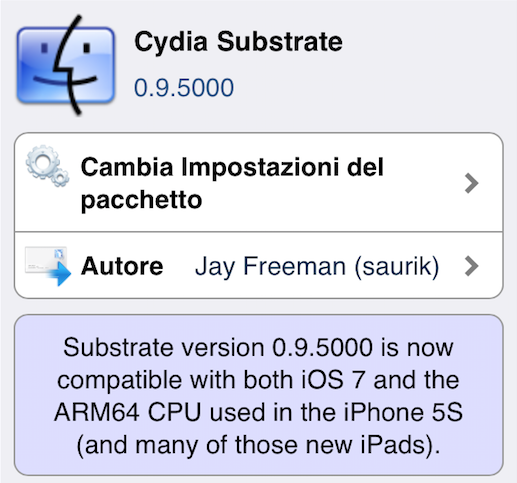 Mobile Substrate iOS 7