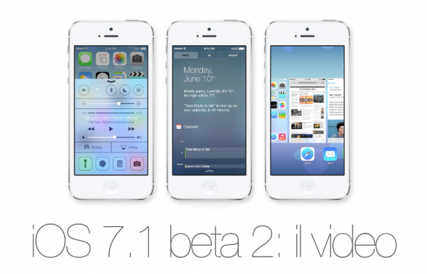 iOS 7.1 beta 2: cosa cambia? – VIDEO