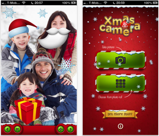 Xmas Camera: Festive Booth, l’app che permette di dare alle foto un’aria natalizia