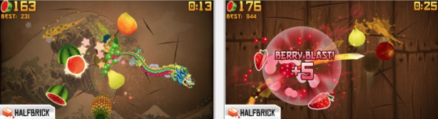 Update per Fruit Ninja