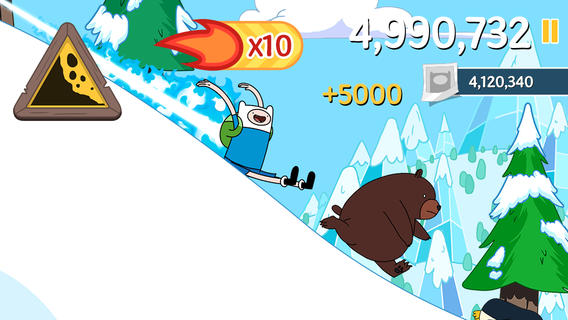 Ski Safari- Adventure Time iPhone pic0