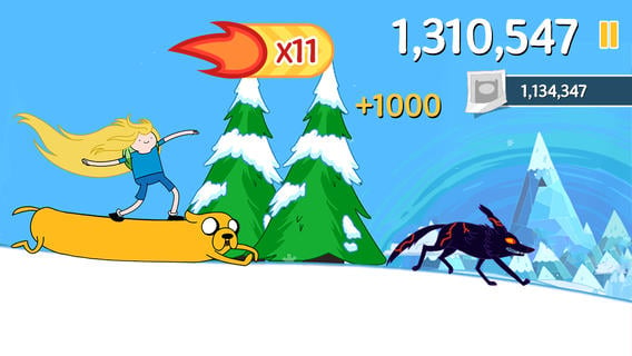 Ski Safari- Adventure Time iPhone pic2