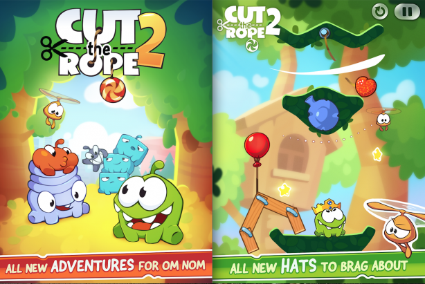 Cut The Rope 2 arriva giovedì prossimo: ecco nuove informazioni