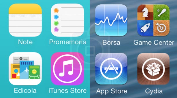 Come ripristinare le icone di iOS 6 nella Home di iOS 7 – Cydia