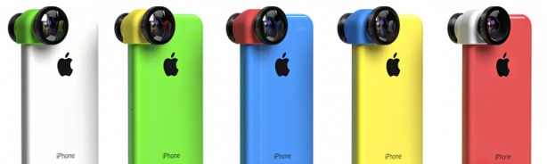Olloclip lancia le edizioni colorate delle lenti 3-in-1 per iPhone 5c
