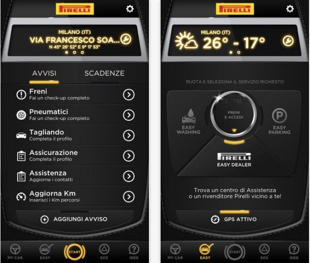 Pirelli lancia #OnTheRoad, l’app dedicata agli automobilisti indaffarati
