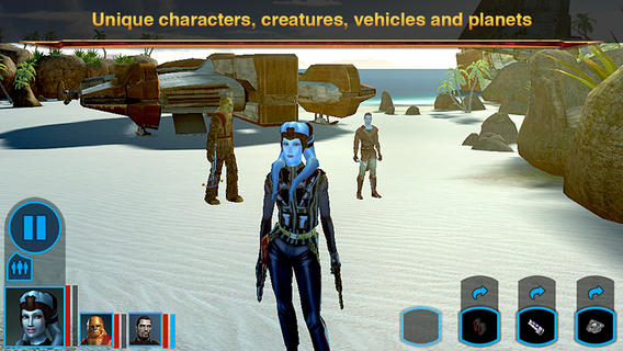 “Star Wars: Knights of the Old Republic” diventa universale e approda su iPhone