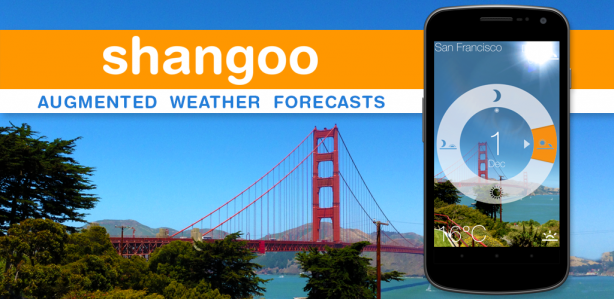 shangoo: le Previsioni Meteo in Realtà Aumentata