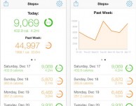 Steps+: un ottimo conta passi gratuito per iPhone