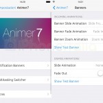 Modifica le animazioni delle notifiche Banner e del Multitasking di iOS 7 con Animer7 – Cydia