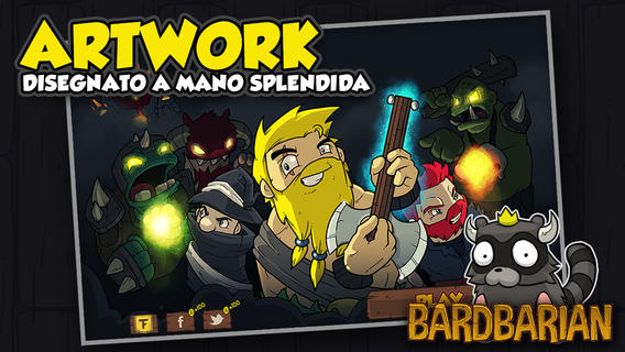 Bardbarian: un coraggioso barbaro musicista