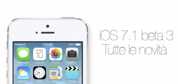 iOS 7.1 beta 3: tutte le novità introdotte su iPhone