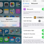 Avvia la tua app preferita tramite il Touch ID, grazie a BioLaunch – Cydia