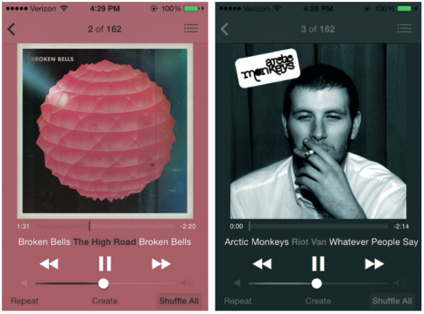 Colora l’app Musica in base al colore degli album in ascolto con Colorize – Cydia