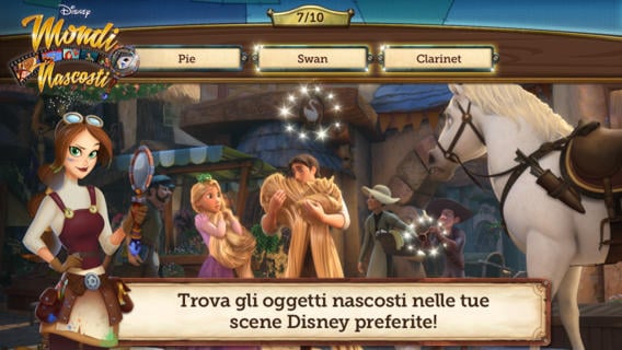 Disney Mondi Nascosti: interagisci con le scene più amate dei film Disney