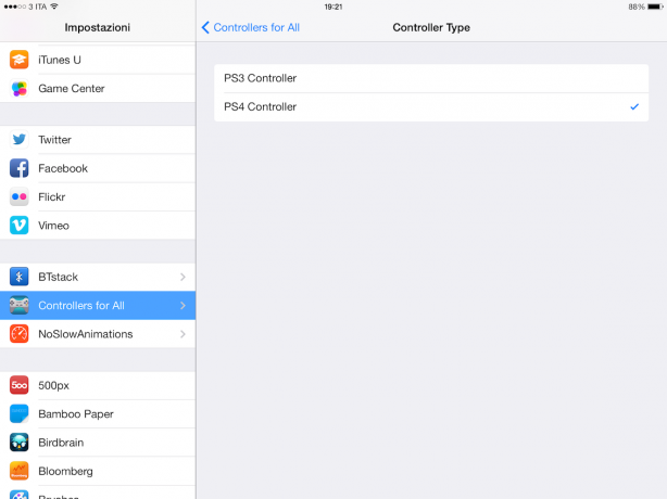 Come connettere il controller della PS4 ad iPad e iPad mini – Cydia